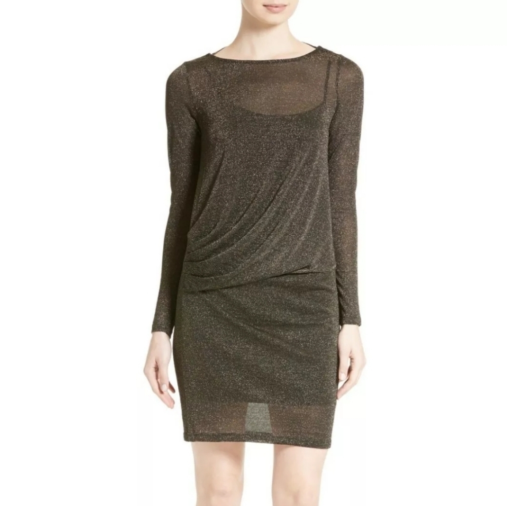 Ted Baker Gold mesh  Dress